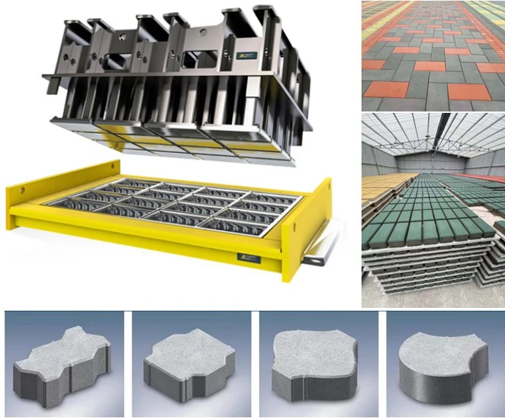Types of block moulds Types of block moulds